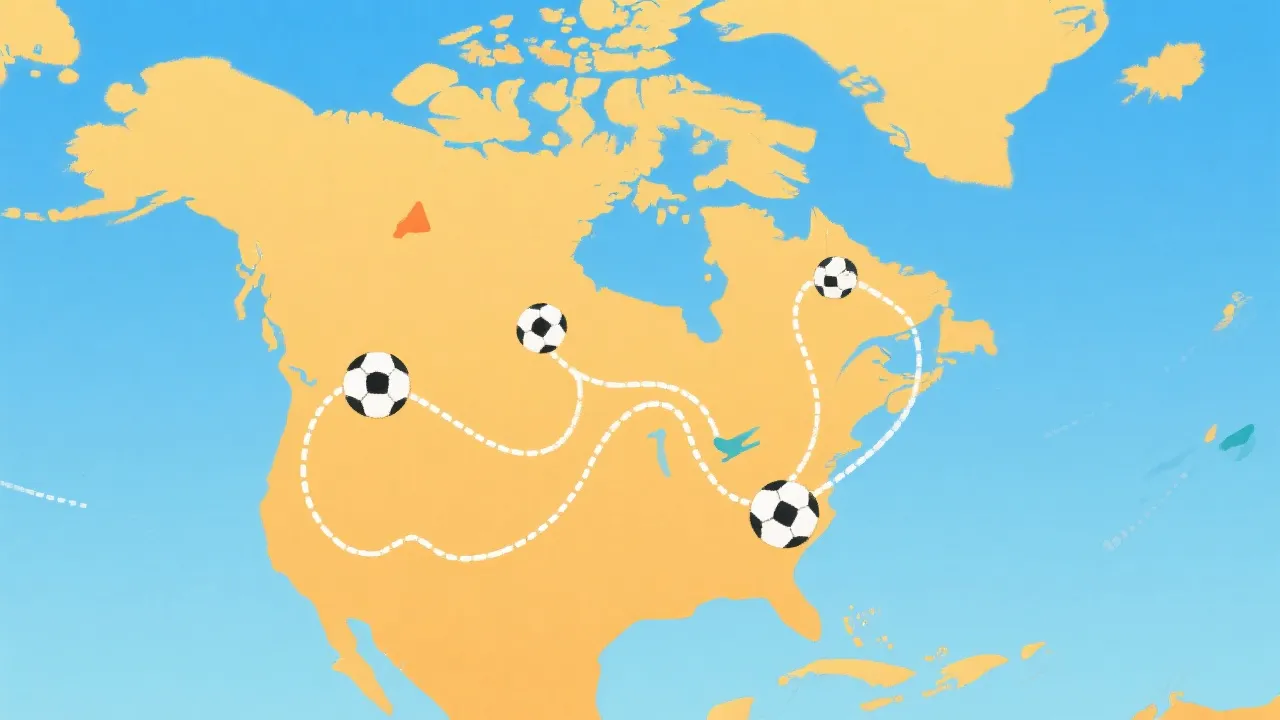 2026世界杯观赛旅游终极规划：三国城市分布、赛程时间轴与“最省钱”动线攻略