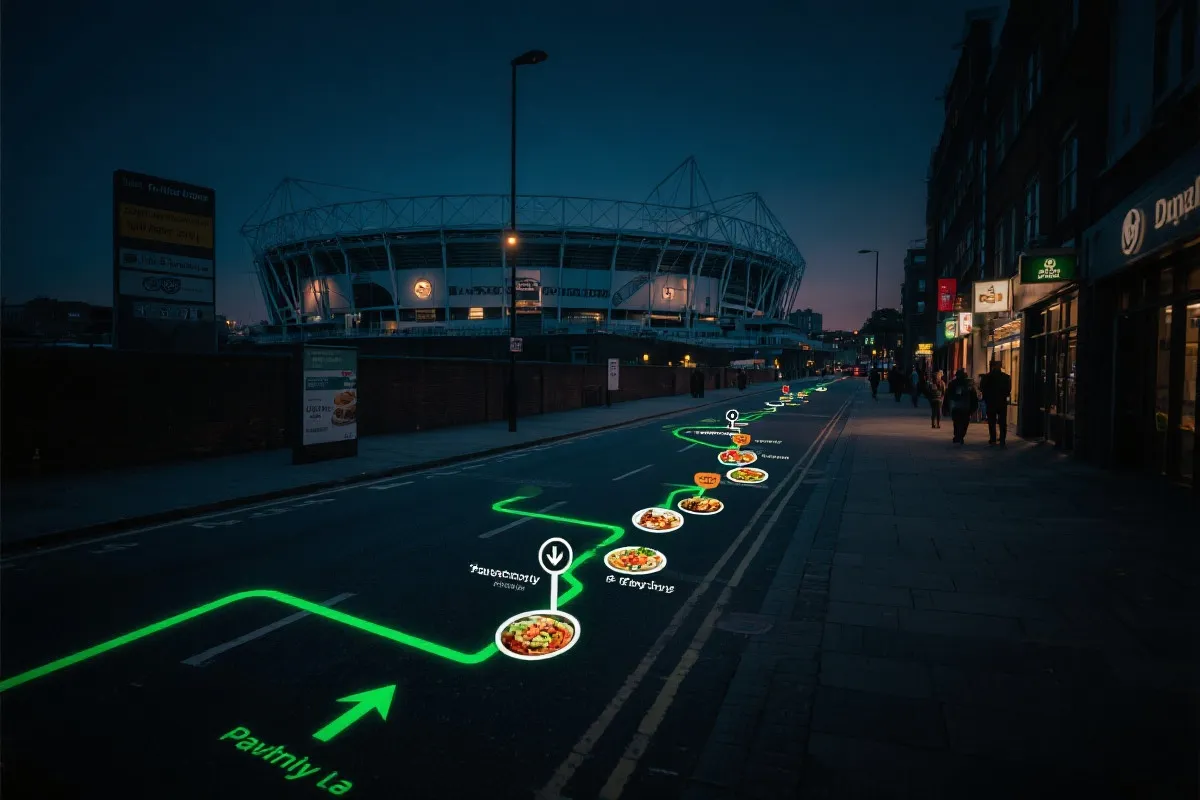 球迷版城市三天路线地图：球场、地标、美食街区、安全落脚区与冷门点的可视化标注